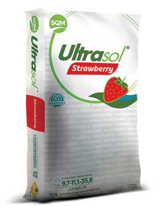 Ultrasol® Strawberry Hydroponica  9.7-4.8-29.7 +1.7Mg +TE