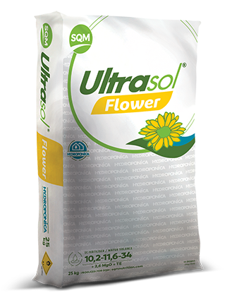 Ultrasol Flower Hydroponica  10,2-11,6-34 + 2,6MgO + TE