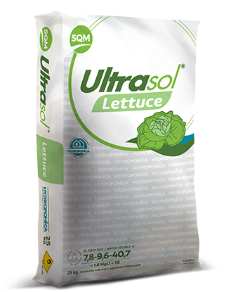 Ultrasol Lettuce Hydroponica  7,8-9,6-40,7 + 1,8MgO + TE